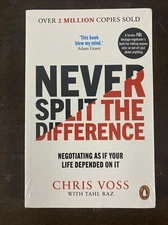 Never Split the Difference(Paperback)-By Chris Voss - New