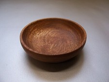 Teller Ø 10cm rund Untersetzer Akazienholz  Dipschale Holzschale Mittelalter