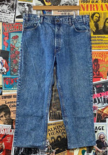 Mens Vintage 90s Acid Wash Levi's 540 Relaxed Fit 39"-40" Waist Denim Jeans
