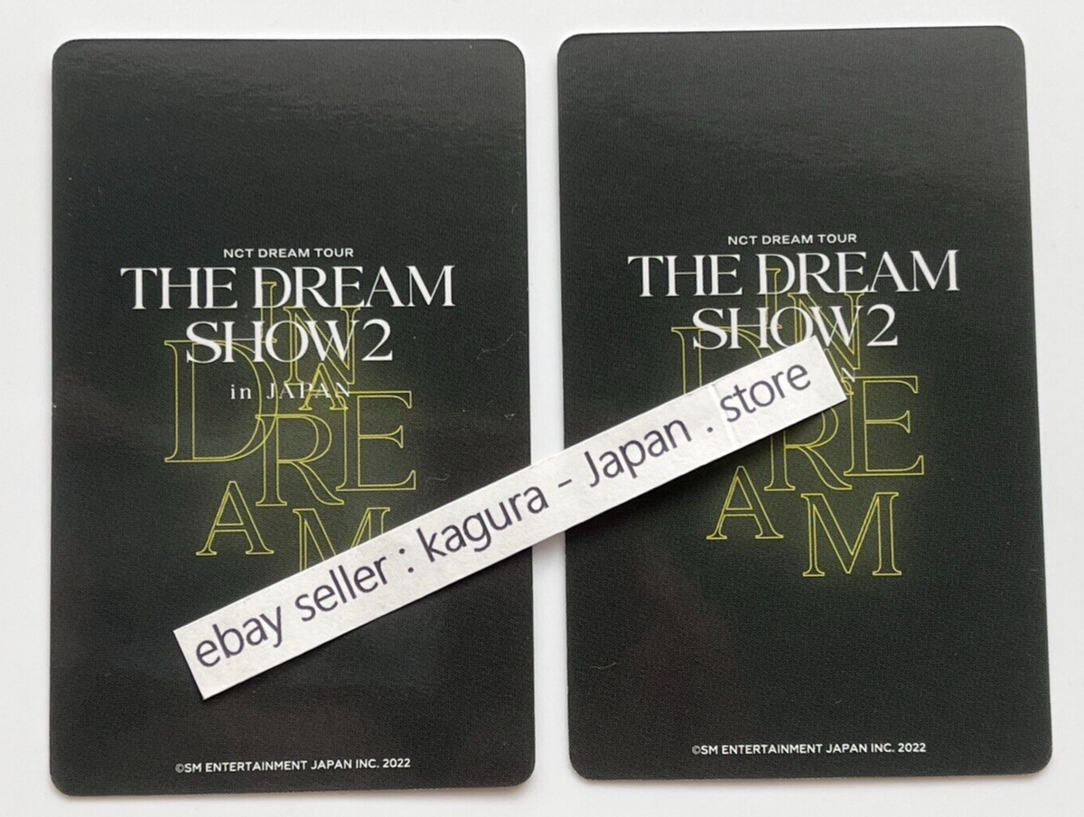 NCT DREAM JENO THE DREAM SHOW2 In A DREAM JAPAN Photo Card