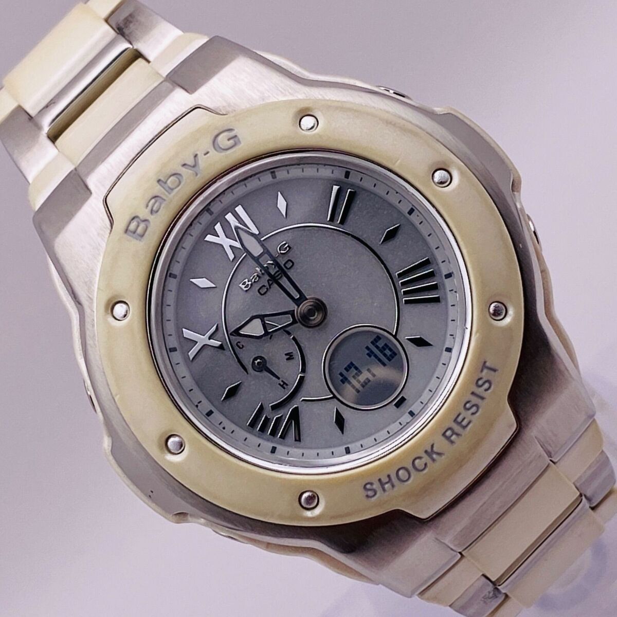 Casio Baby-G MSG-3200C-7BJF White Used | eBay Casio Baby-G MSG-3200C-7BJF White Used | eBay