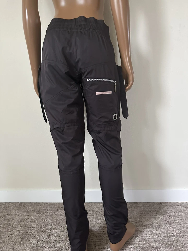 Pantalón deportivo cortavientos estilo vuelo STELLA MCCARTNEY RARO talla 36 gris-marrón🔥 Foto 3 de 4