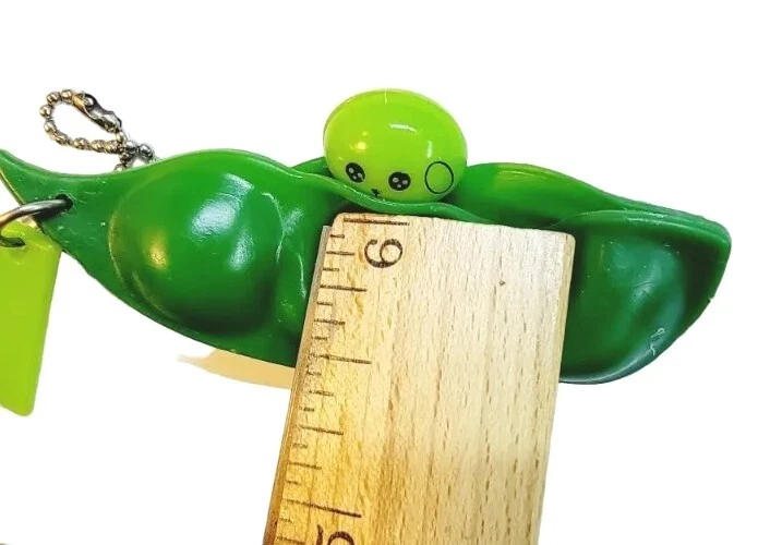 Pea pod keyring sale