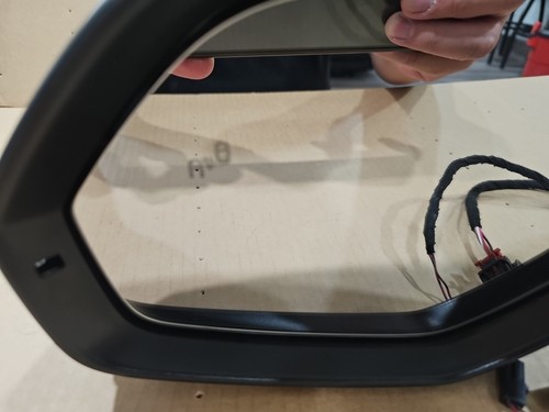 2018-2024 VOLKSWAGEN ATLAS OEM LH SIDE MIRROR HEATED W BLIND SPOT 3CM857501H - Picture 9 of 16