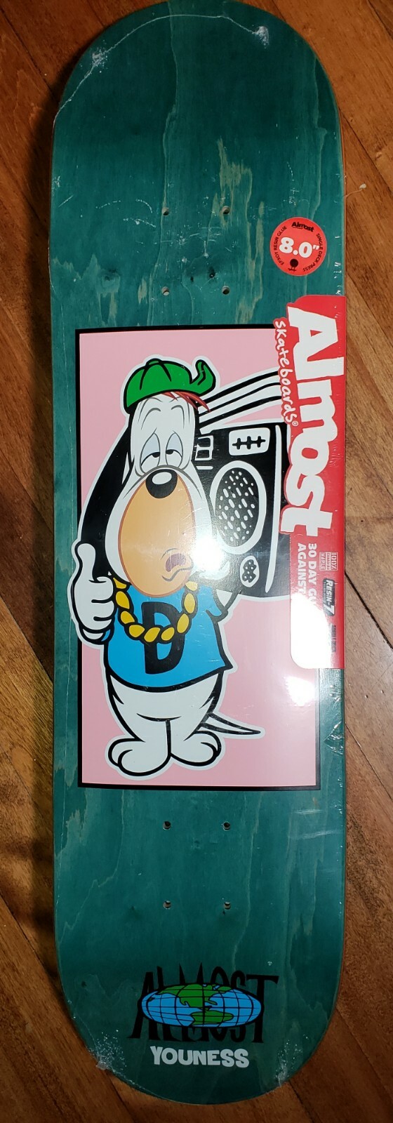  Amrani Youness ALMOST skateboard deck DROOPY BOOM BOX 8.0