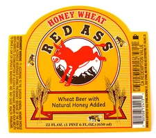 Red Ass Distributing by Cold Spring RED ASS HONEY WHEAT label CO 22oz Var. #1