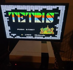 Tetris - Authentic Nintendo NES Game Cartridge and Manuel