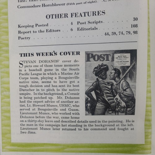The Saturday Evening Post April 21, 1945; Hornblower, Baseball, Hollywood - Picture 4 of 8