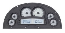Dakota Digital 67-69 Camaro Silver/White Gauge Kit for Marquez Dash VHX-1200-S-W