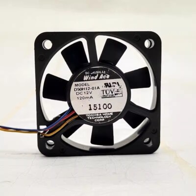 Wind Ace D50H12-01A DC12V 0.12A 5cm 5010 Cooling Fan