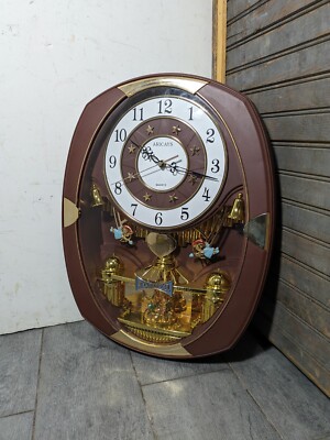 Read: RARE Vintage Aricays Romanza Musical Quartz Wall Clock