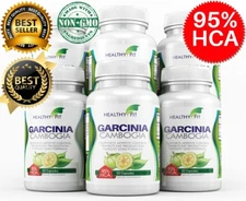 6 X BOTTLES 360 Capsules 3000mg Daily GARCINIA CAMBOGIA HCA 95% Weight Loss Diet
