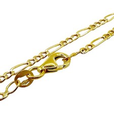 Echt Goldkette 333 verschiedene Muster Längen Breiten Kette Halskette