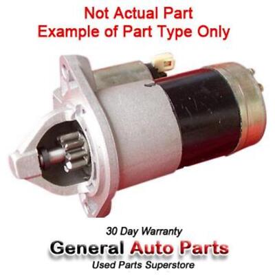 14 15 16 17 18 A8 Starter Motor 4.0L, w/automatic engine stop & start option