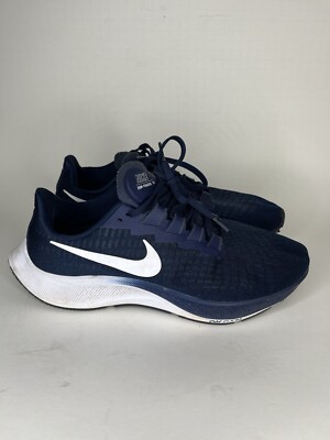 Nike Air Zoom Pegasus 37 Men's Size Navy Blue Running Shoes CJ0677-401 