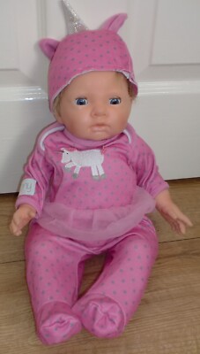 Chad Valley Weighted Soft Baby Doll Tiny Treasures in Tiny