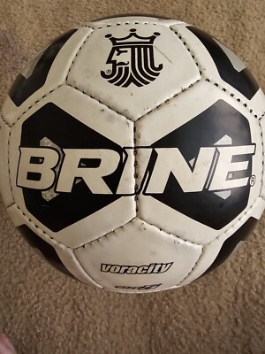 Brine Voracity NFHS Match Soccer Ball Black/White - Size 5