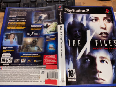 X-Files: Resist or Serve (Sony PlayStation 2, 2004) (613F02C9CD3F187E)