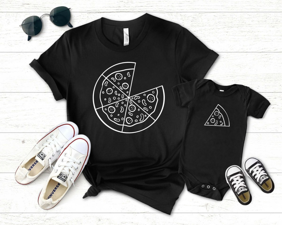 Dad And Baby Matching Outfits, Father Son Matching Pizza Shirts