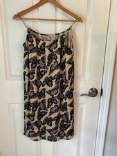 Tucker For Target  Sleeveless Dress Size M Blue Butterfly Print Summer Sundress