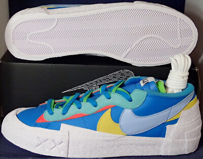 2021 Nike Blazer Low Sacai Kaws Neptune Blue SZ 14 ( DM7901-400 )