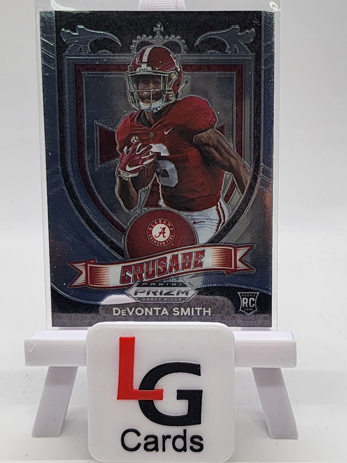 2021 Panini Prizm Draft Picks - Crusade #165 Devonta Smith (RC)