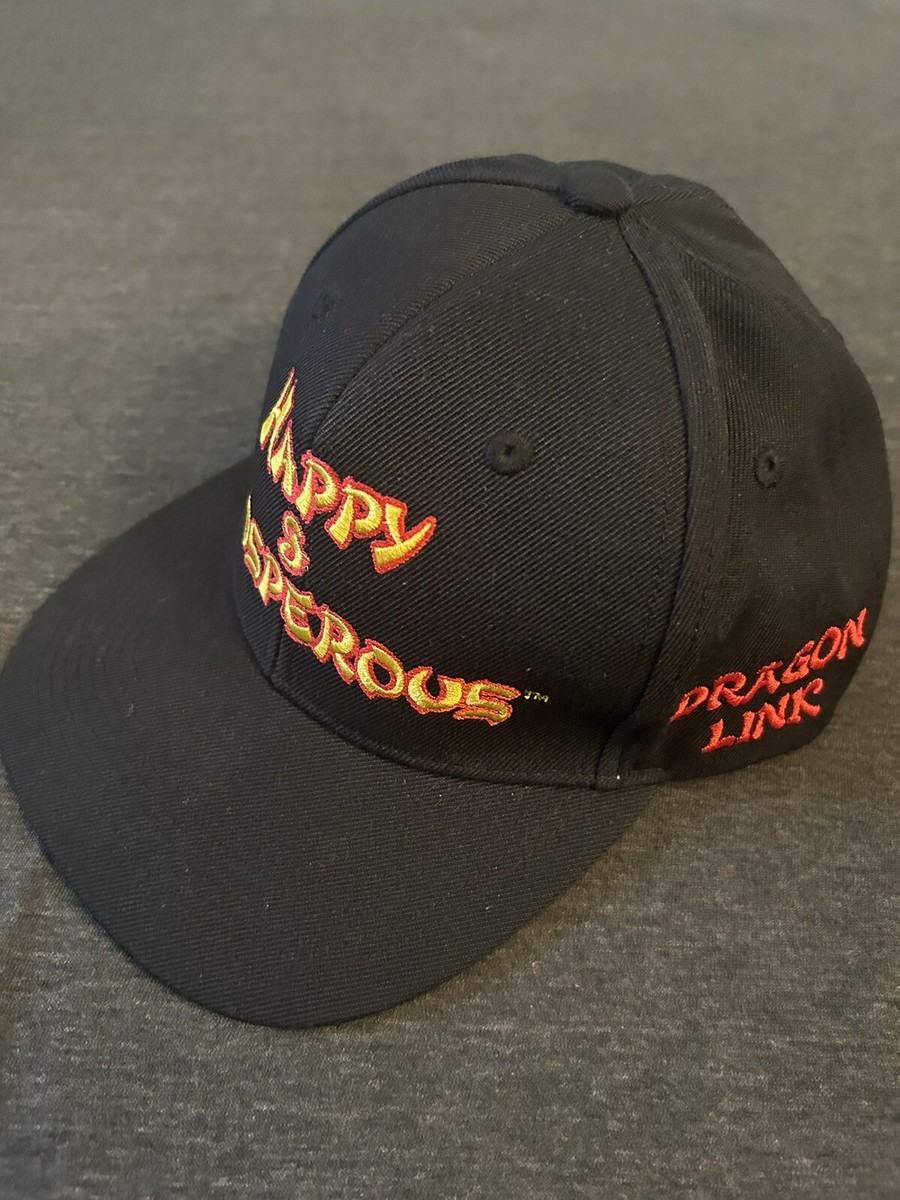 Dragon Link Slots Hat OSFM Adjustable Black Aristocrat Gaming