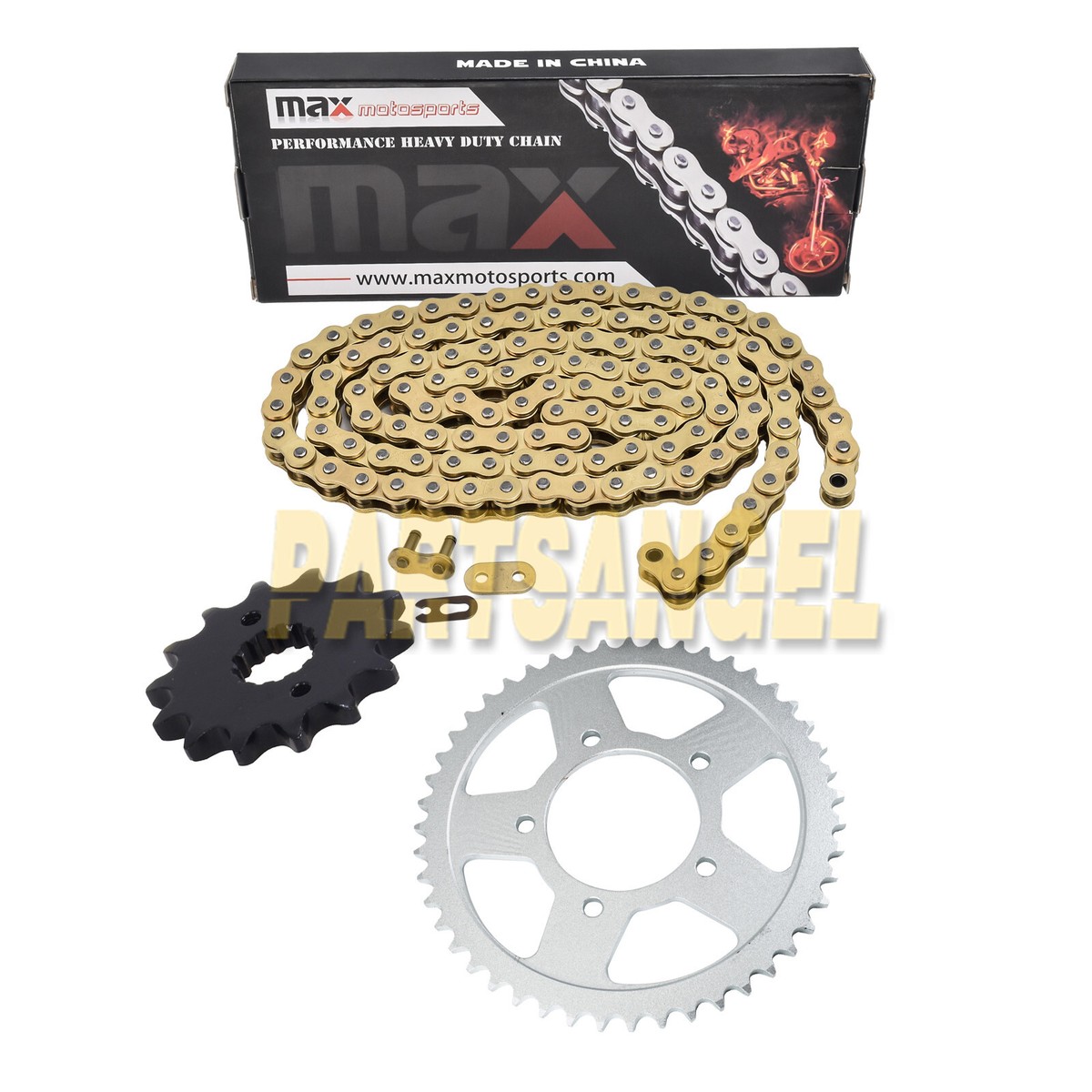 Gold Drive Chain Sprocket Kit For 1992-1997 1996 1995 Suzuki