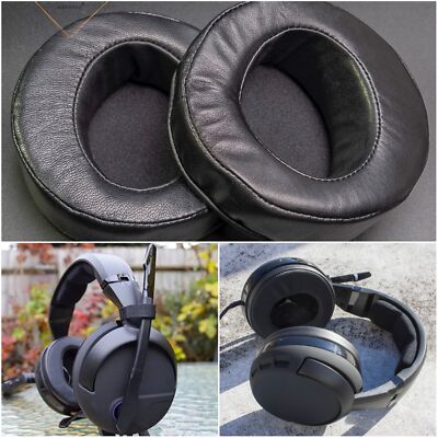 Sheepskin Earpads Foam Cushion Ear Pads For ROCCAT Kave XTD 5.1 Analog Headphone