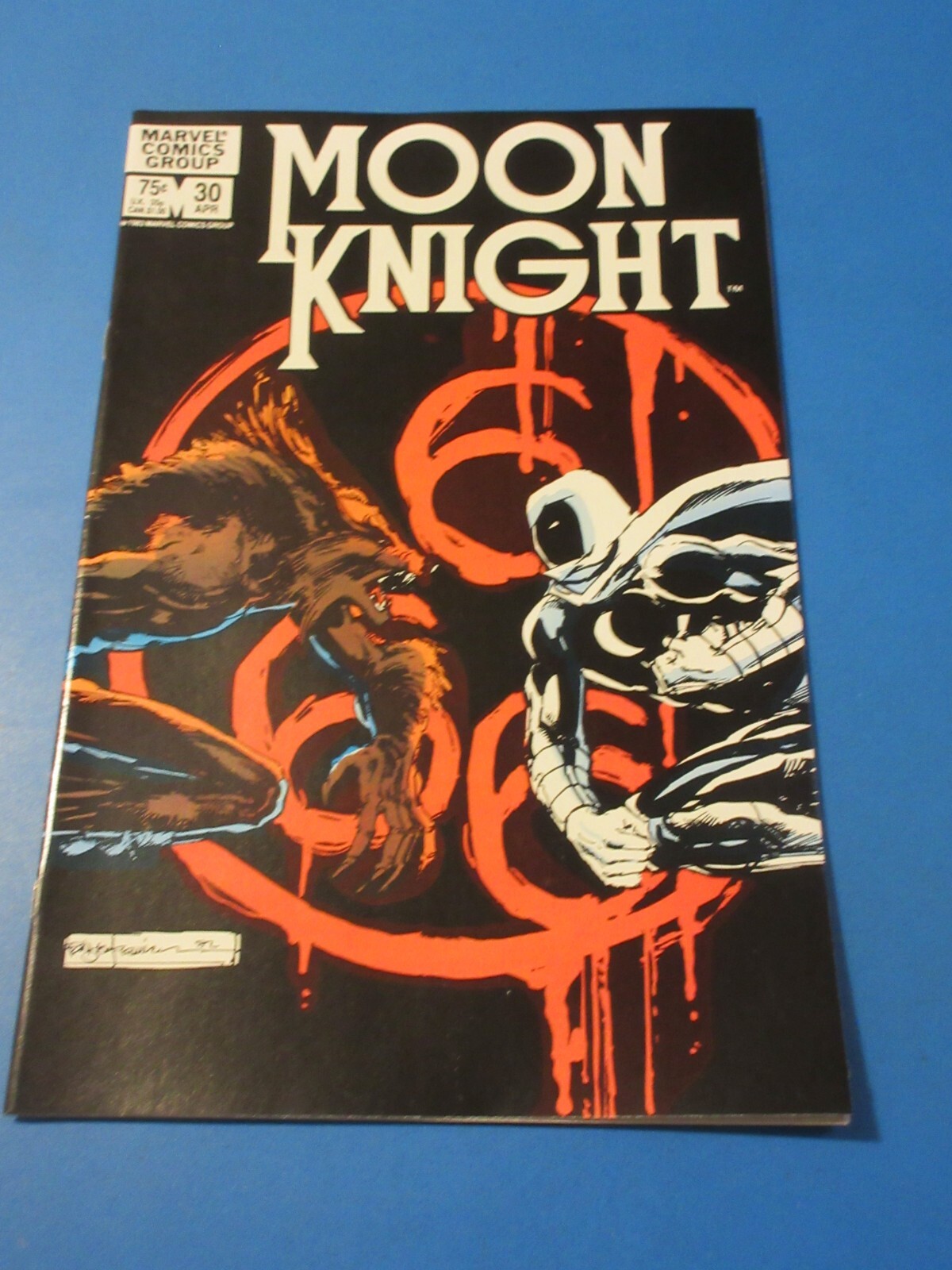 Moon Knight #30 Sienkiewicz Iconic cover Werewolf Key NM Gem Wow