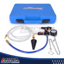 Radiator Cooling System Vacuum Purge Refill Tool Kit With Adapter Case Hose