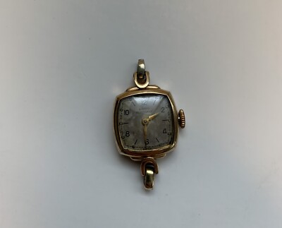 VINTAGE 10k GOLD FILLED GF GIRARD PERREGAUX LADIES WATCH NOT WORKING