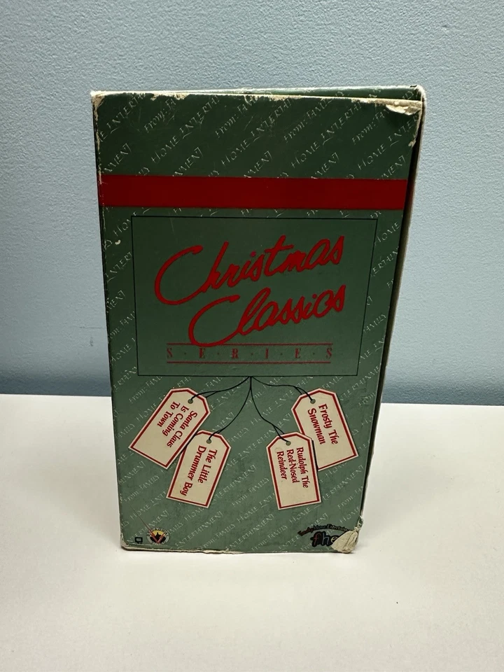 Set Of 4 VHS Christmas Classics Series Frosty The Snowman Santa Claus FHE - Image 3 of 4