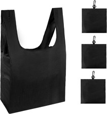 Reusable Grocery Bags,Heavy Duty Foldable Shopping Tote Bag Extra Large, 3 Larg