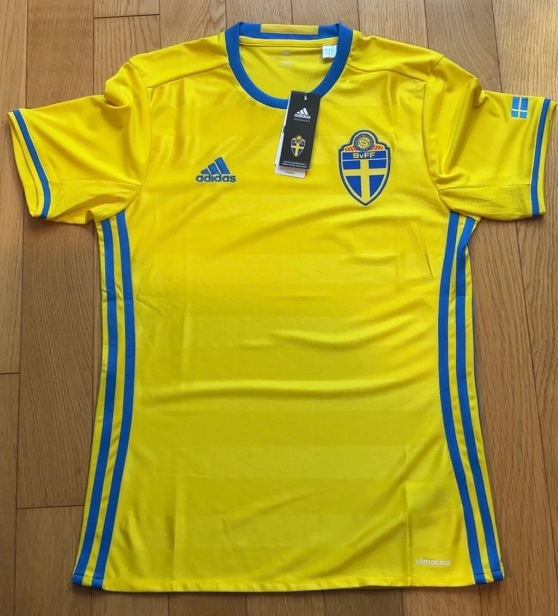 Maillot De Football équipe Nationale De Suède - Taille L, Occasion, Collection Ou Port