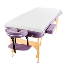 Memory Foam Massage Bed Mattress Topper, Non-Slip Lash Bed Table Mattress Top...