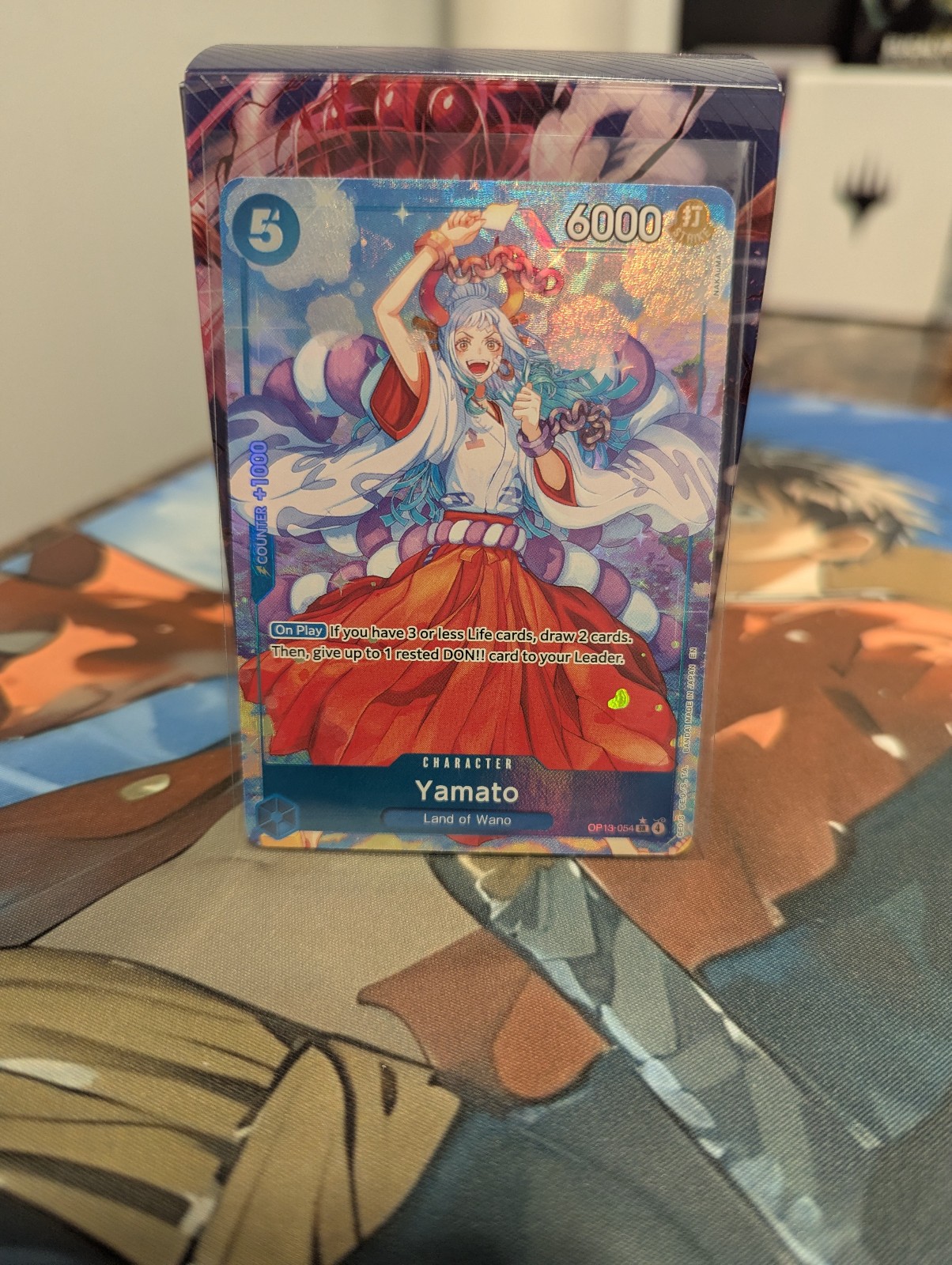 One Piece TCG Yamato - Carrying On His Will - OP13-054 - Super Rare - ALT ART