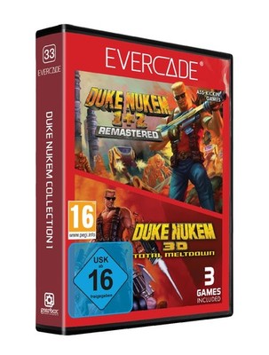 Blaze Evercade - Duke Nukem Collection 1 Cartridge Retro Spiele