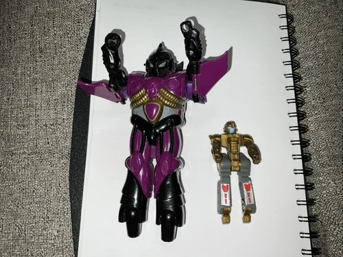 1989 TRANSFORMERS G1 ULTRA PRETENDER DECEPTICON ROADBLOCK Middle And Robot