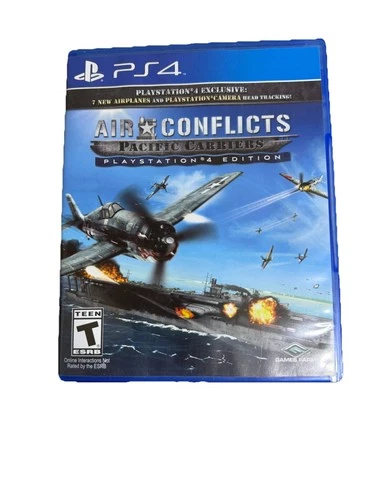 Kalypso Media Air Conflicts Pacific Carriers PS4 Game 2015 NTSC 7 Planes