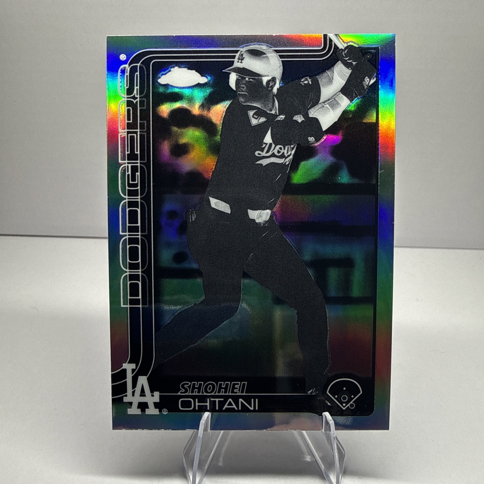 2025 Topps Chrome - Shohei Ohtani #1 Negative Refractor Case Hit