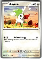 Shaymin 087/131 Uncommon Prismatic Evolutions Pokemon