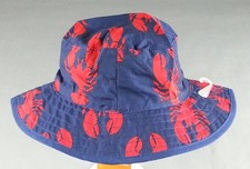 NEW NWT Gymboree Lobster Sun Bucket Hat Size Medium