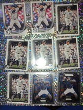 Ben Rice 2025 Topps/Bowman Ect Rookie Lot Of (9) New York Yankees