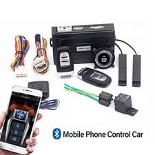 12V Remote Start Push  Button Engine Start System for Keyless Entry  Anti  Theft