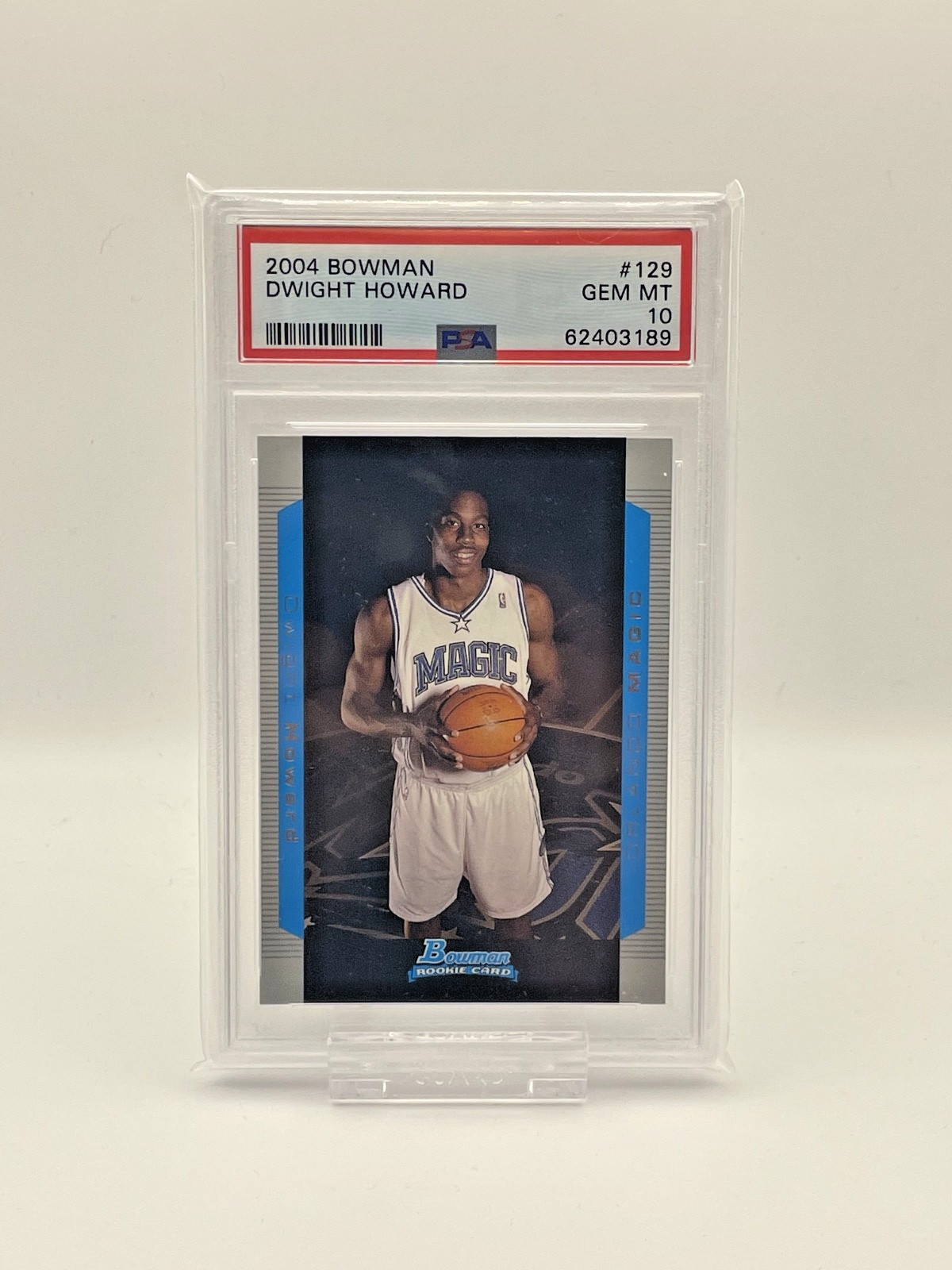 PSA 10 - 2004-05 Bowman Draft Picks & Prospects - Dwight Howard #129 (RC)