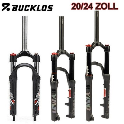 20/24*4.0 Zoll BMX Folding Fahrrad Gabel 9*100mm Bike Luft Federung Mountain Qr