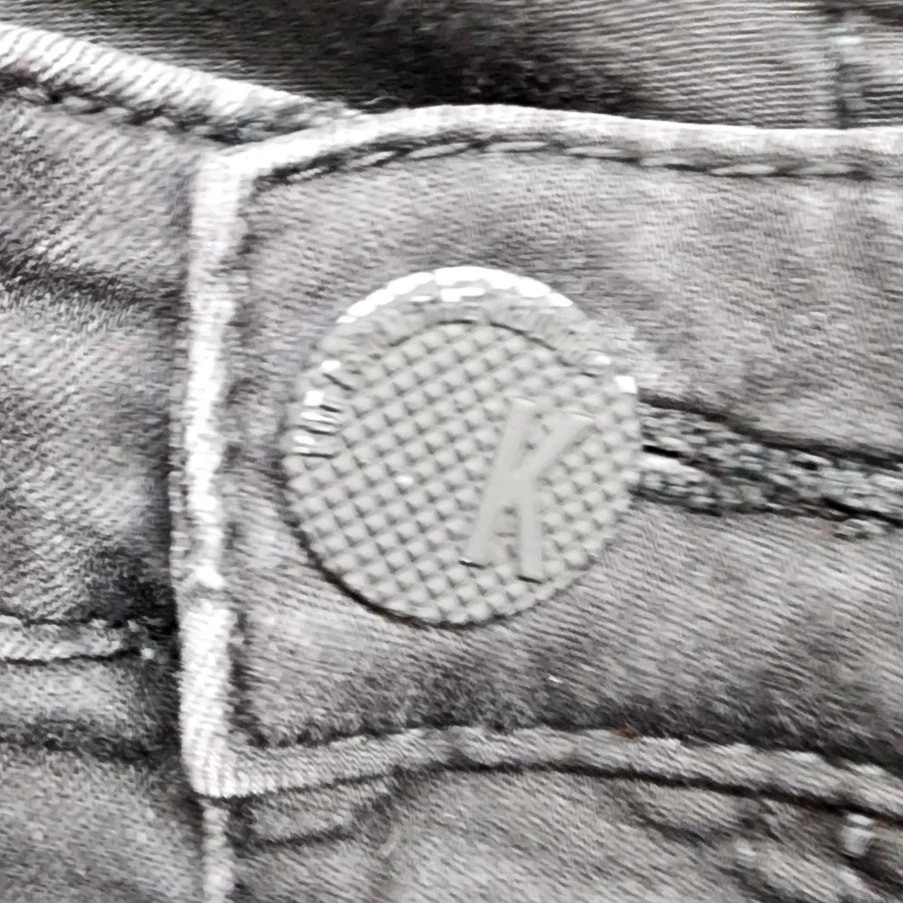 KUT from the Kloth Jeans Womens 4 Black Distressed Connie Ankle Skinny Stretch - Image 2 of 4