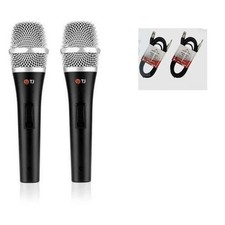 TJ Media Wire Microphone TM-G20 2pcs Set Authentic with Cable for Karaoke
