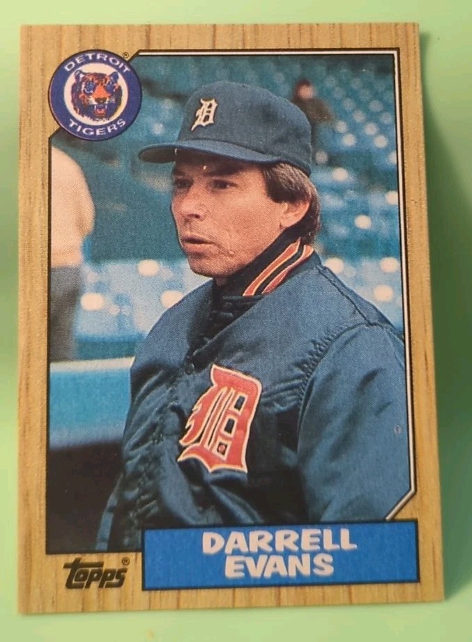 1987 Topps - Darrell Evans #265 - Detroit Tigers 